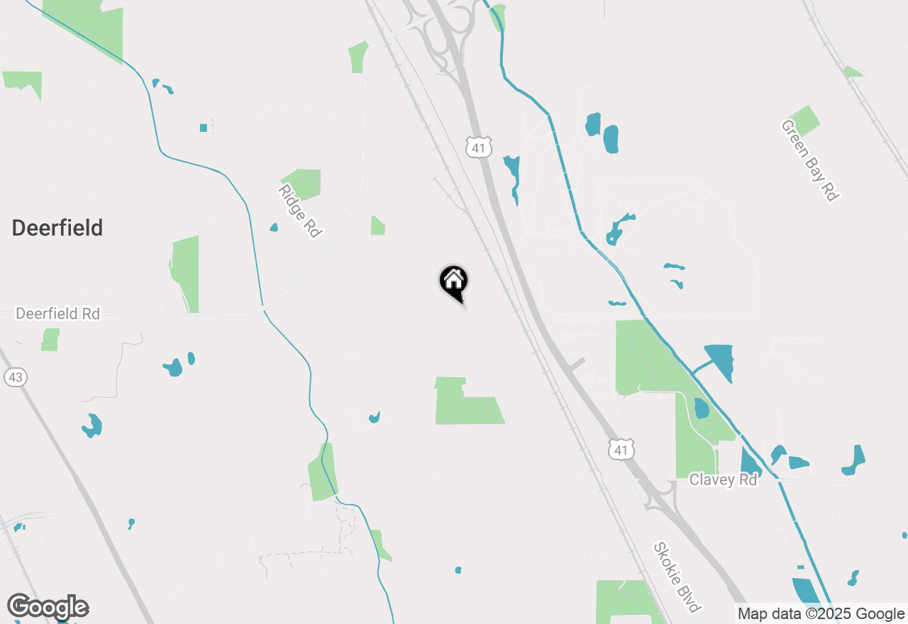 Map of 810 Virginia Road, Highland Park, IL 60035