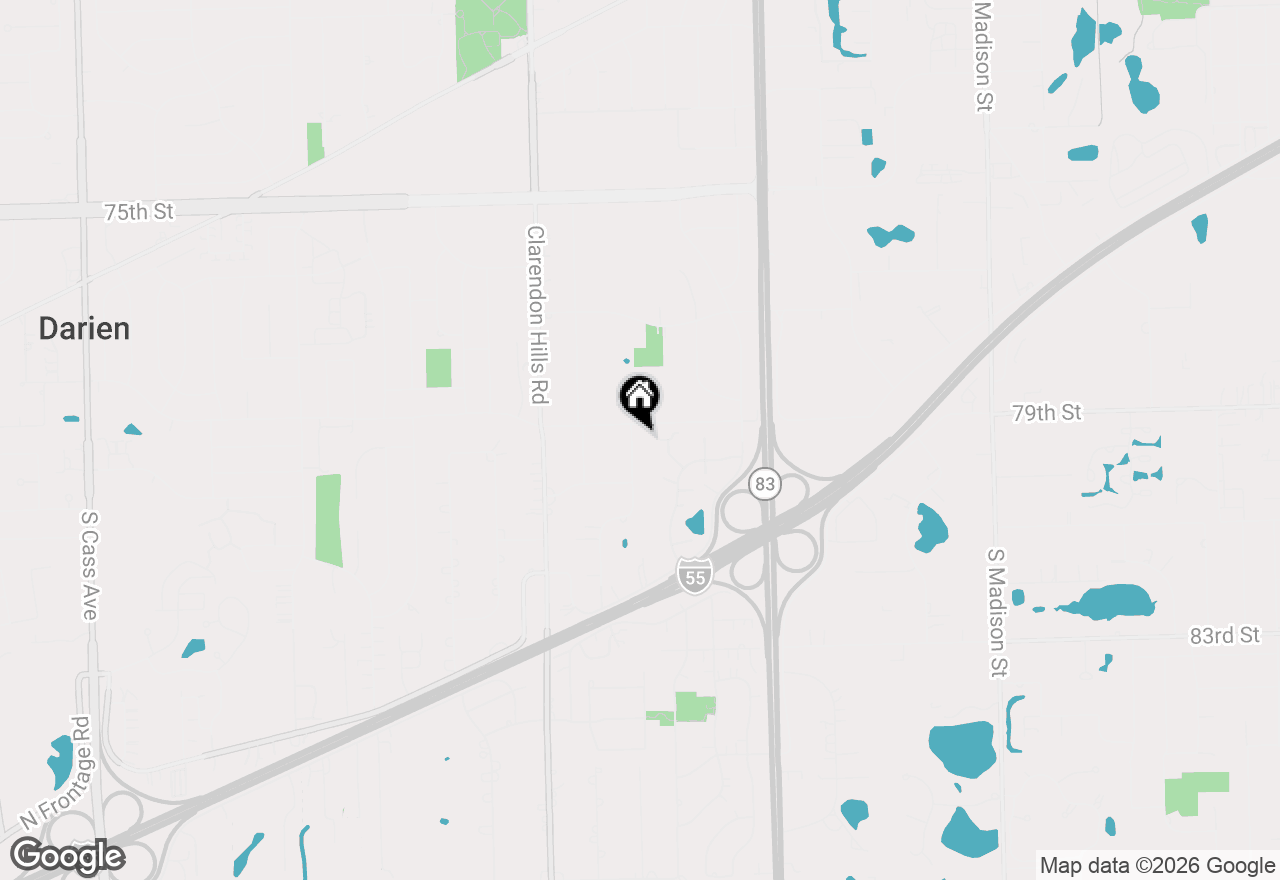 Map of 7925 William Drive, Willowbrook, IL 60527