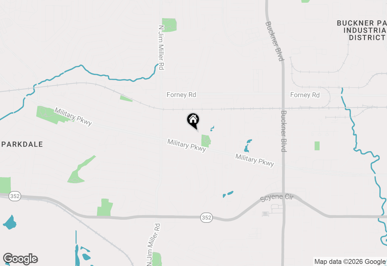 Map of 7222 Benning Avenue, Dallas, TX 75227