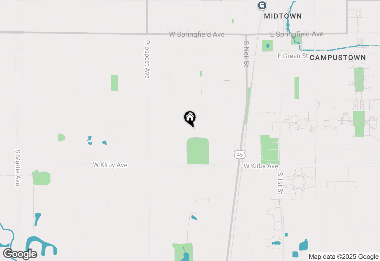 Map of 507 Hessel Boulevard, Champaign, IL 61820