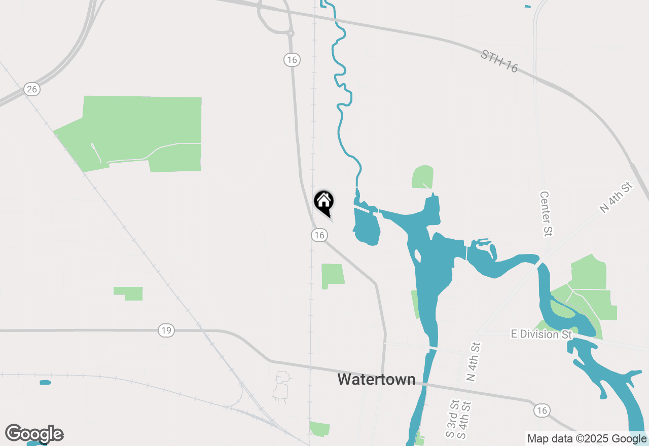 Map of 308 Creekside Ct, Watertown, WI 53098