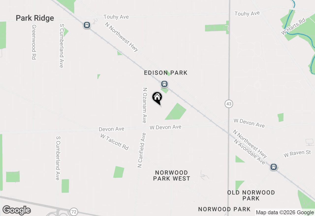 Map of 6553 N Oliphant Avenue, Chicago, IL 60631