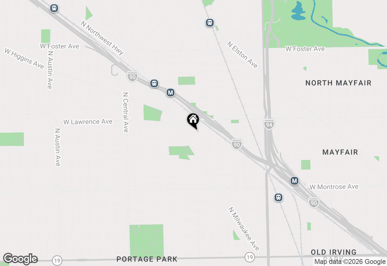 Map of 4714 N Laramie Avenue #2, Chicago, IL 60630