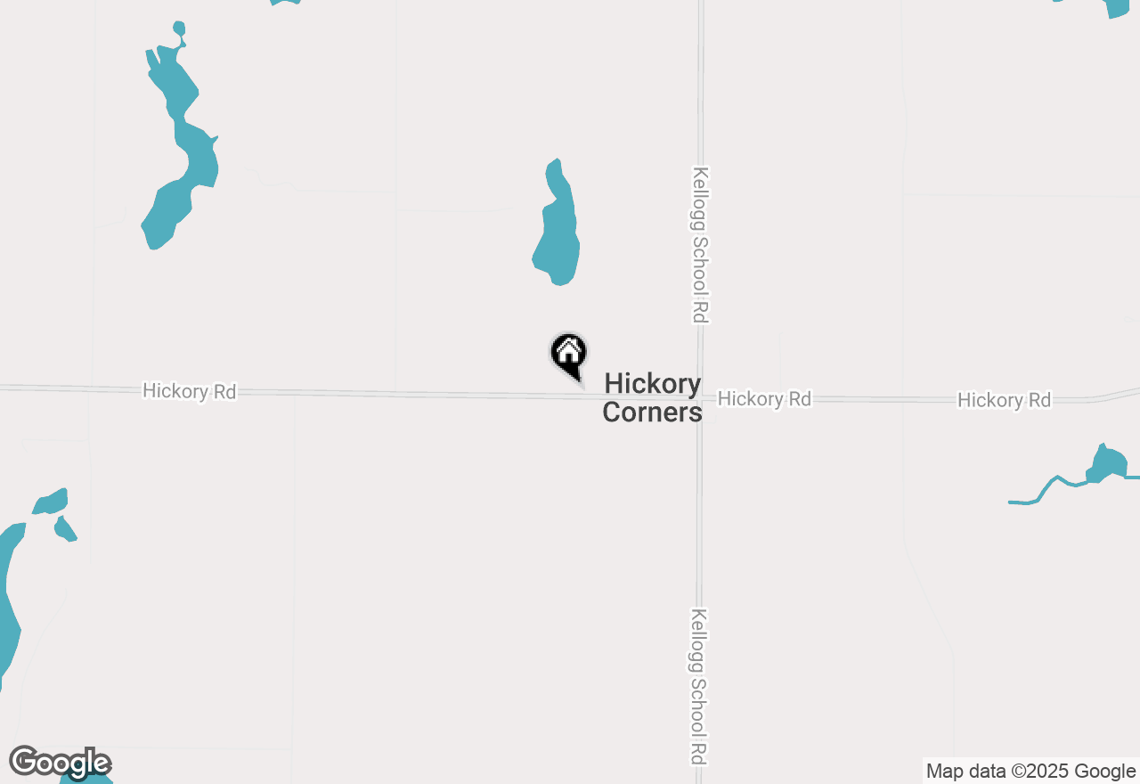 Map of 4846 W Hickory Road, Hickory Corners, MI 49060