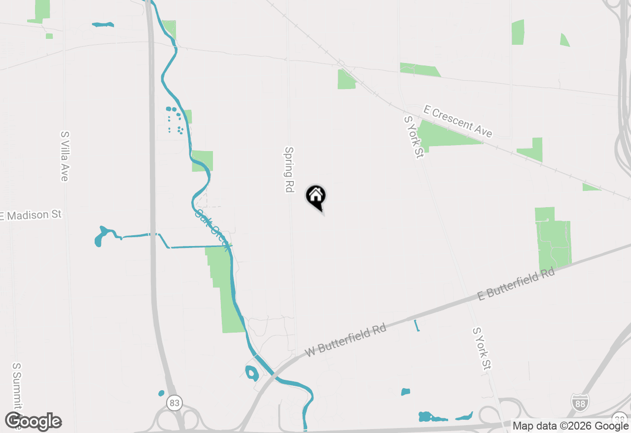 Map of 800 S Swain Avenue, Elmhurst, IL 60126