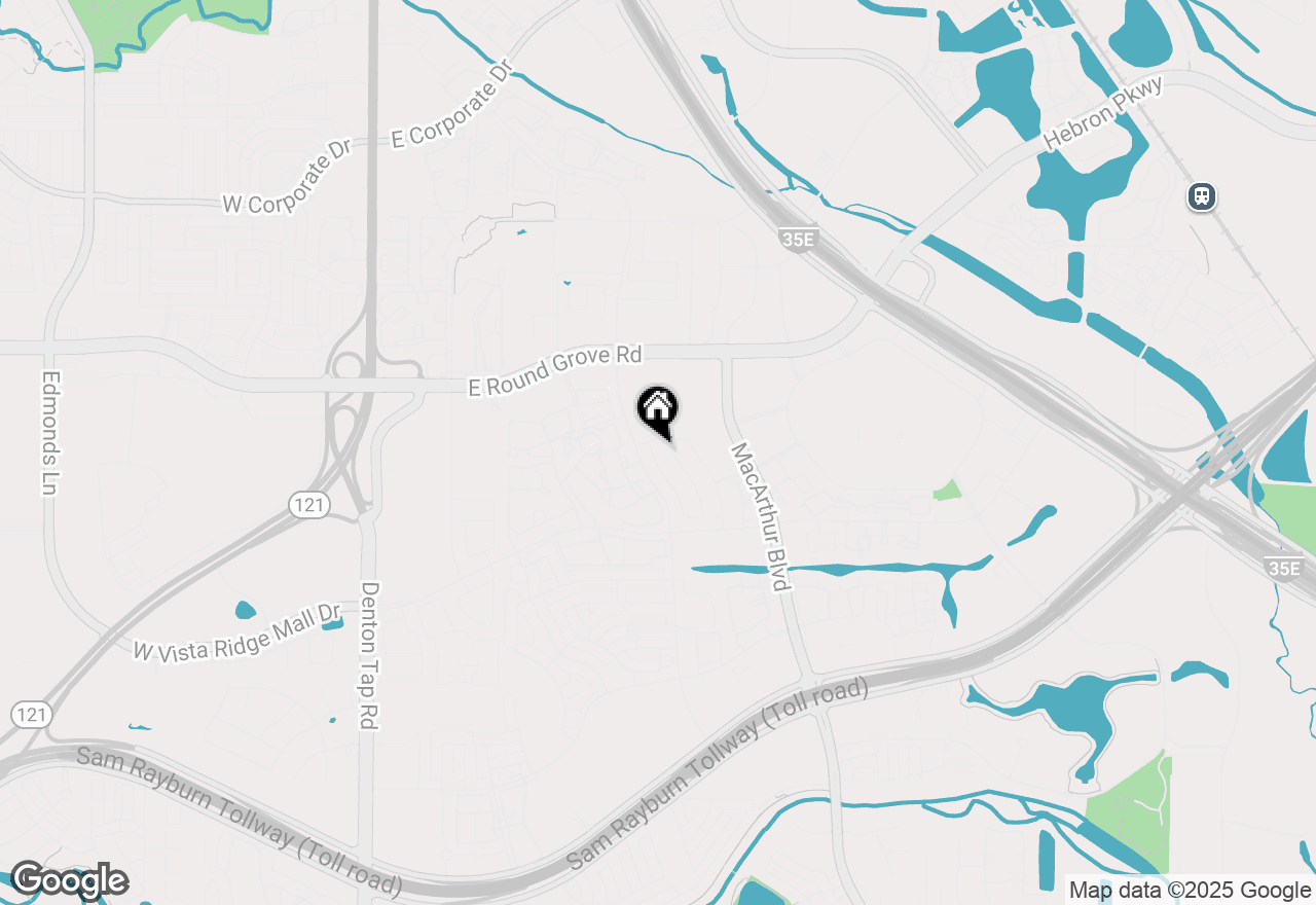 Map of 2525 Jackson Drive, Lewisville, TX 75067