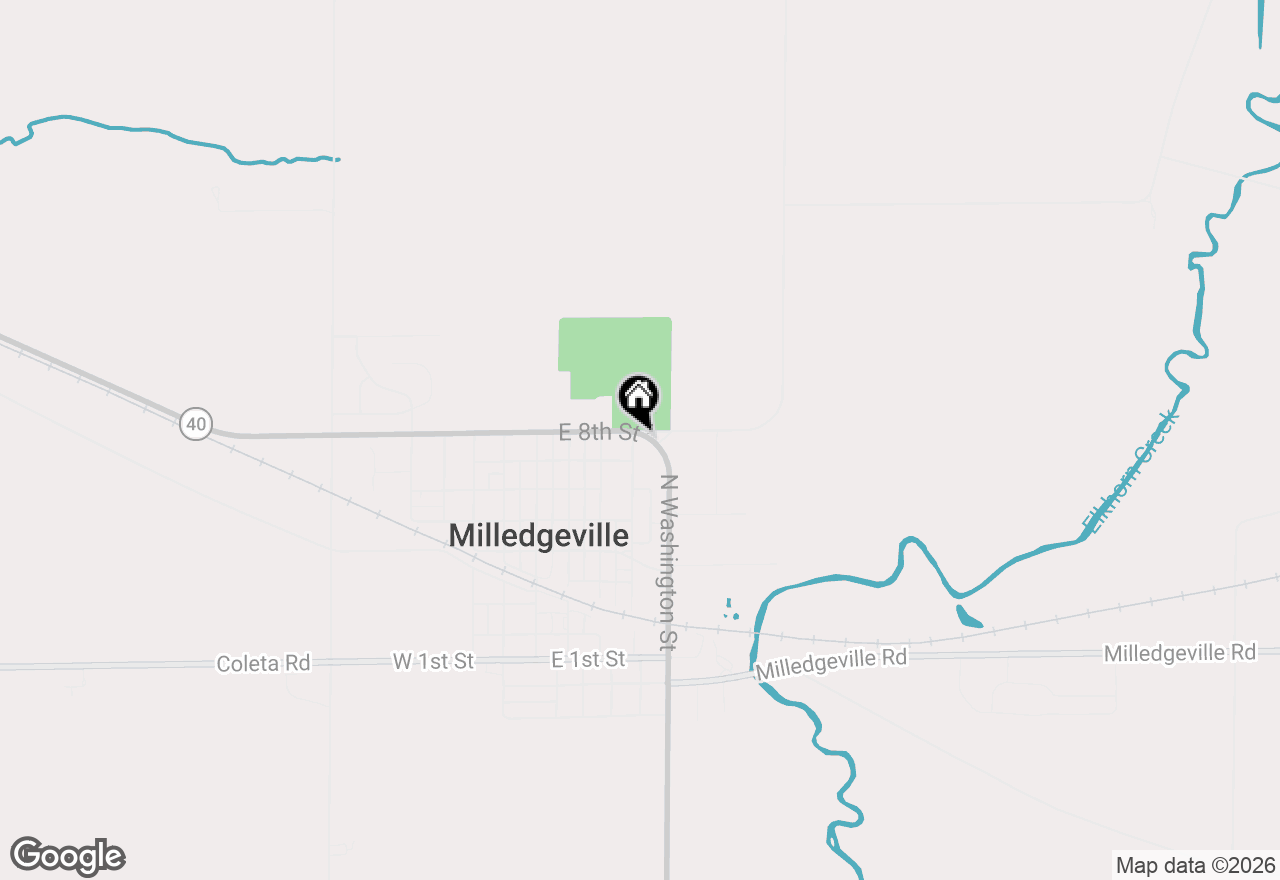 Map of 710 Hager Avenue, Milledgeville, IL 61051