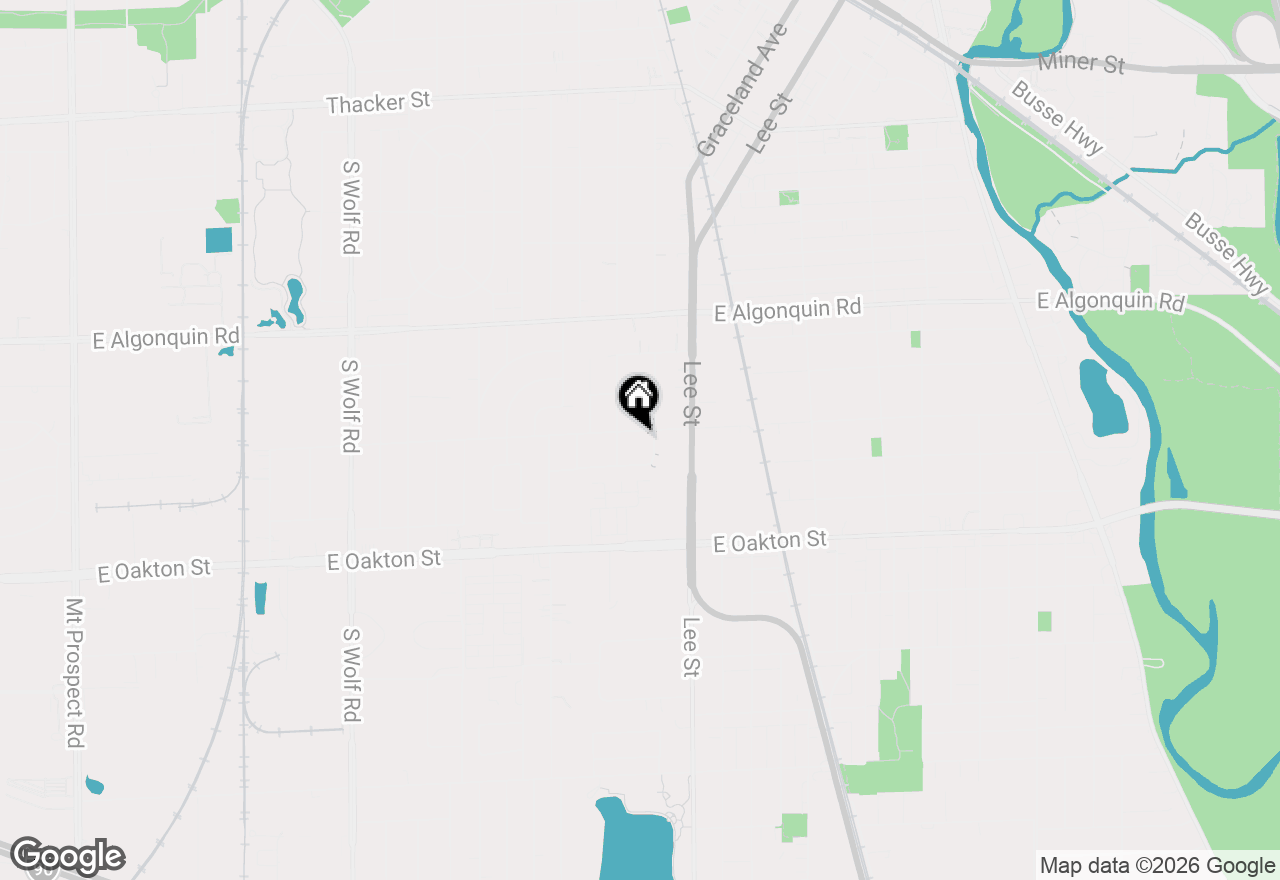 Map of 1105 Forest Avenue, Des Plaines, IL 60018