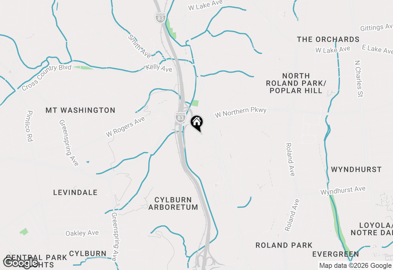 Map of 200 Cross Keys Road #R 68, Baltimore, MD 21210