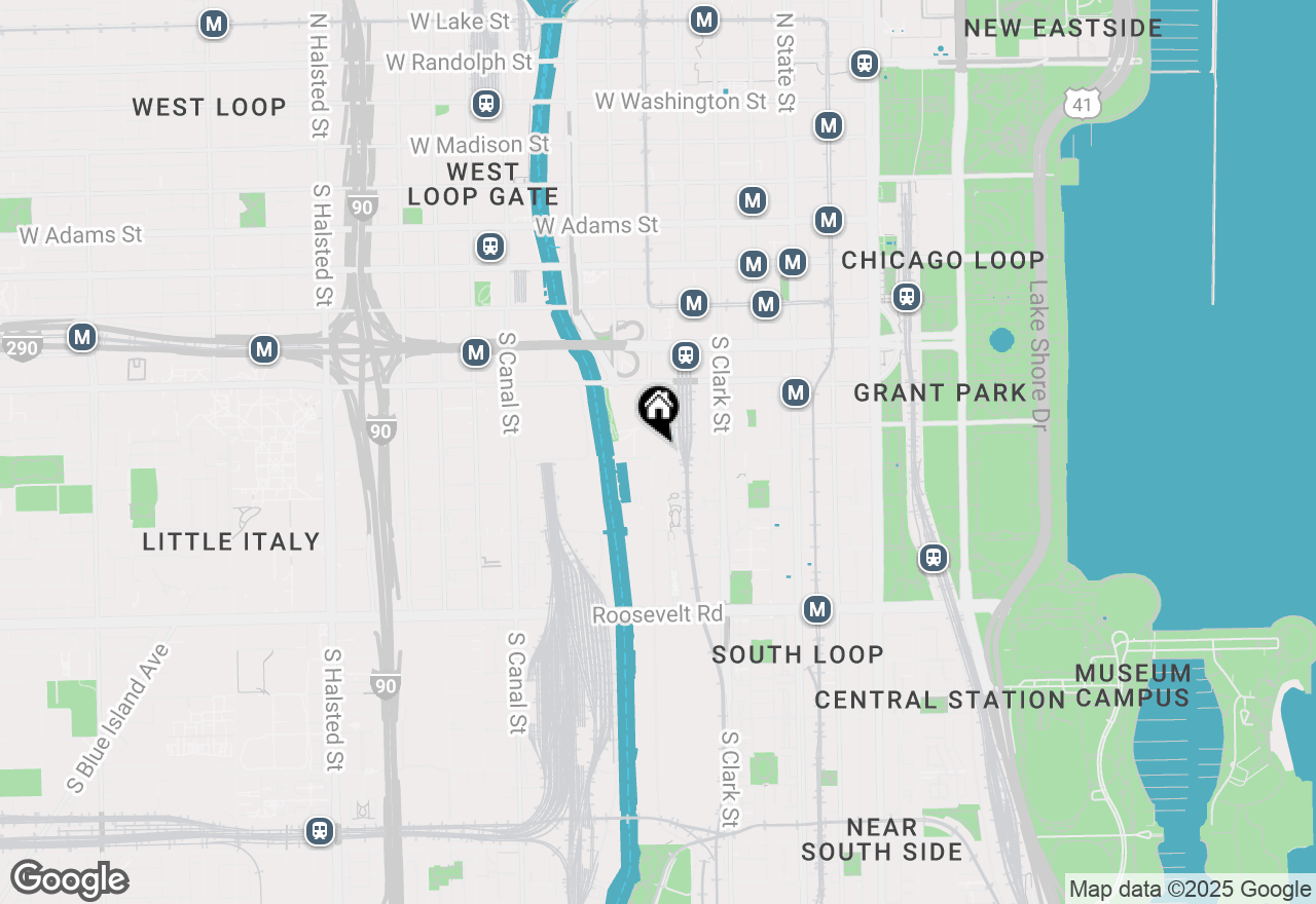 Map of 170 W Polk Street #904, Chicago, IL 60605