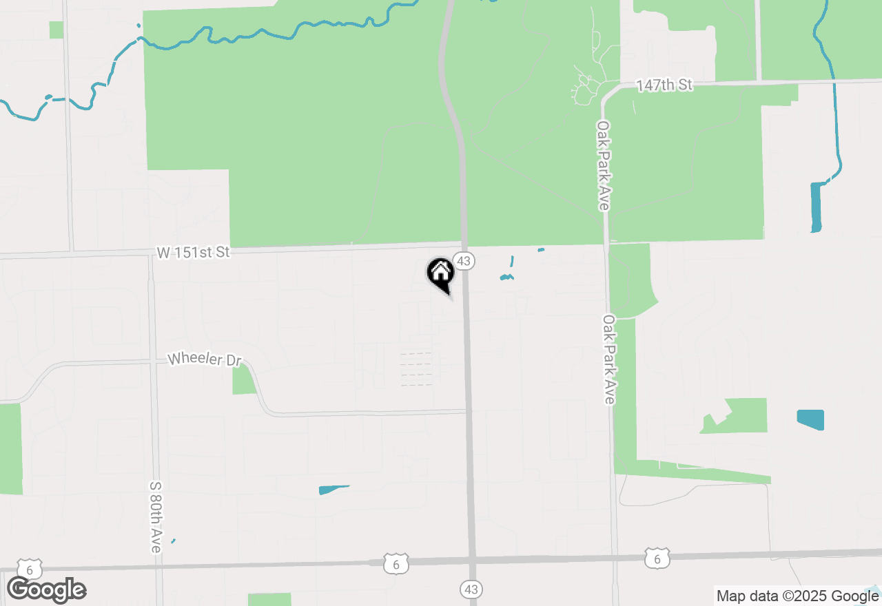 Map of 15217 S 73rd Avenue #31, Orland Park, IL 60462