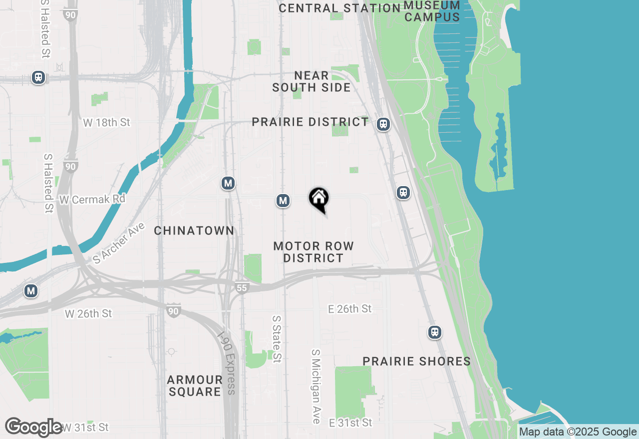 Map of 2251 S Michigan Avenue #300, Chicago, IL 60616