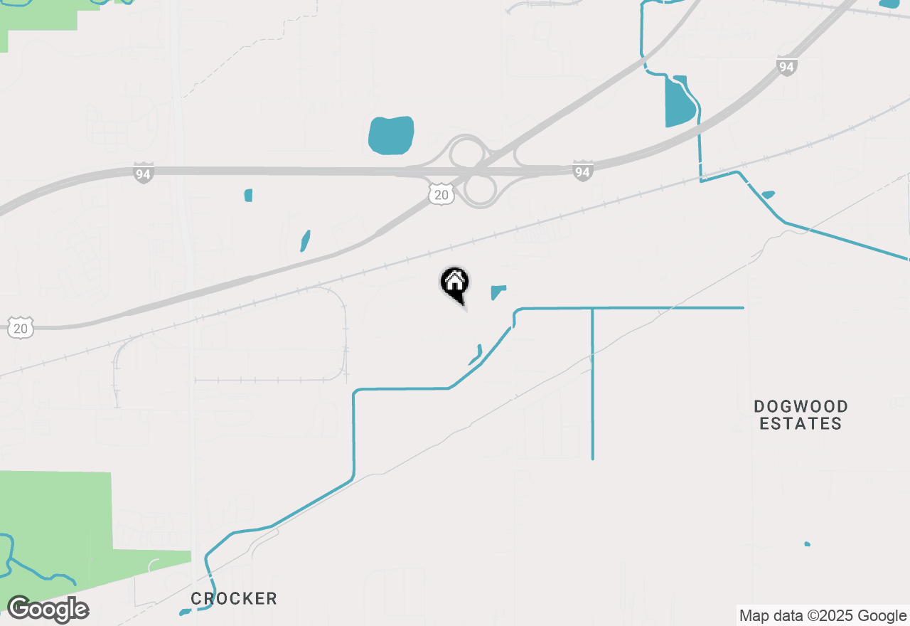 Map of 221 Trailcreek Drive, Chesterton, IN 46304