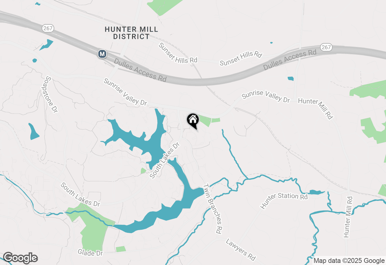 Map of 1898 Villaridge Drive #1898 B, Reston, VA 20191