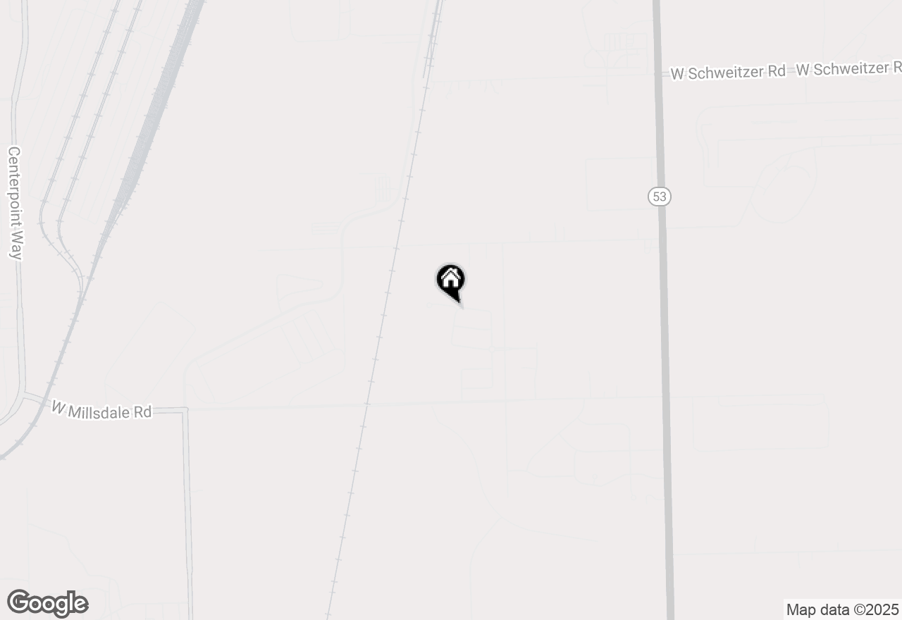 Map of 506 Adirondack Drive, Joliet, IL 60436