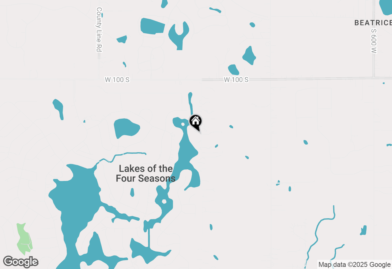 Map of 725 W 725 S, Hebron, IN 46341