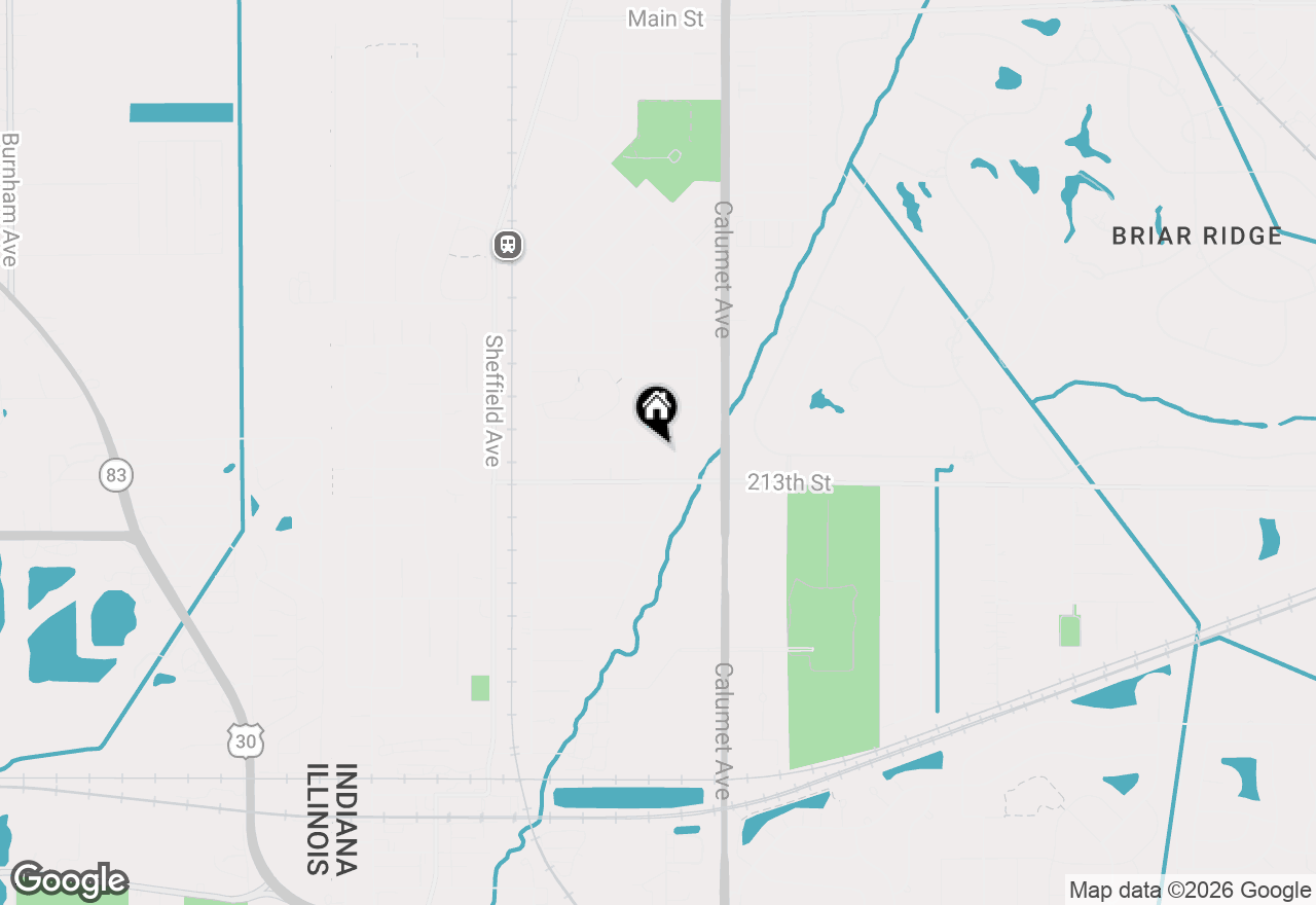 Map of 628 212th Place, Dyer, IN 46311