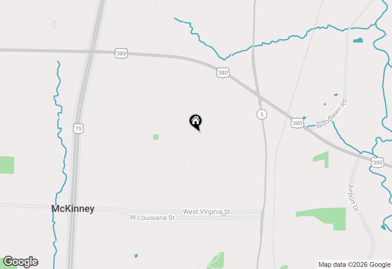 Map of 1207 Florence Street, Mckinney, TX 75069