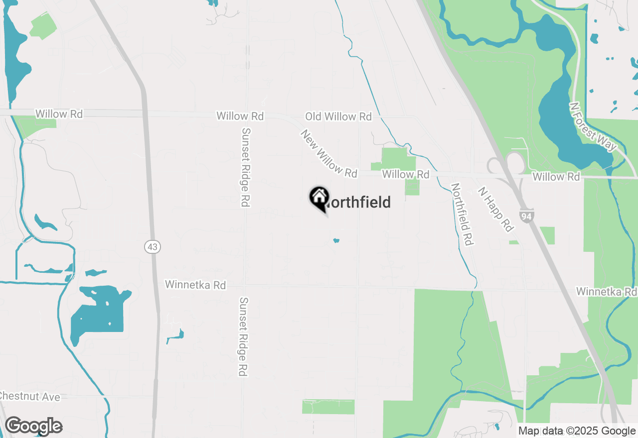 Map of 255 Ingram Street, Northfield, IL 60093