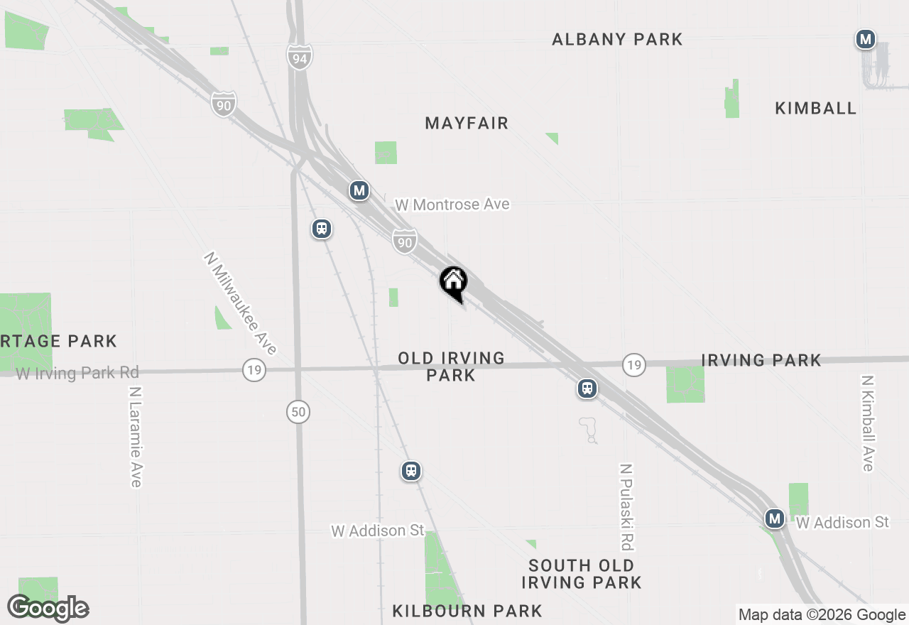 Map of 4119 N Kostner Avenue, Chicago, IL 60641