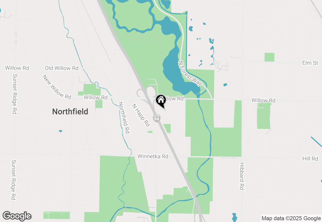 Map of 1649 Mount Pleasant Street, Northfield, IL 60093