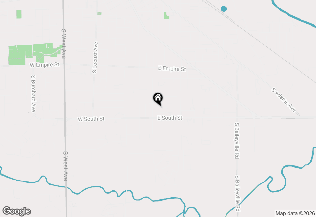 Map of 25 E Roosevelt Street, Freeport, IL 61032