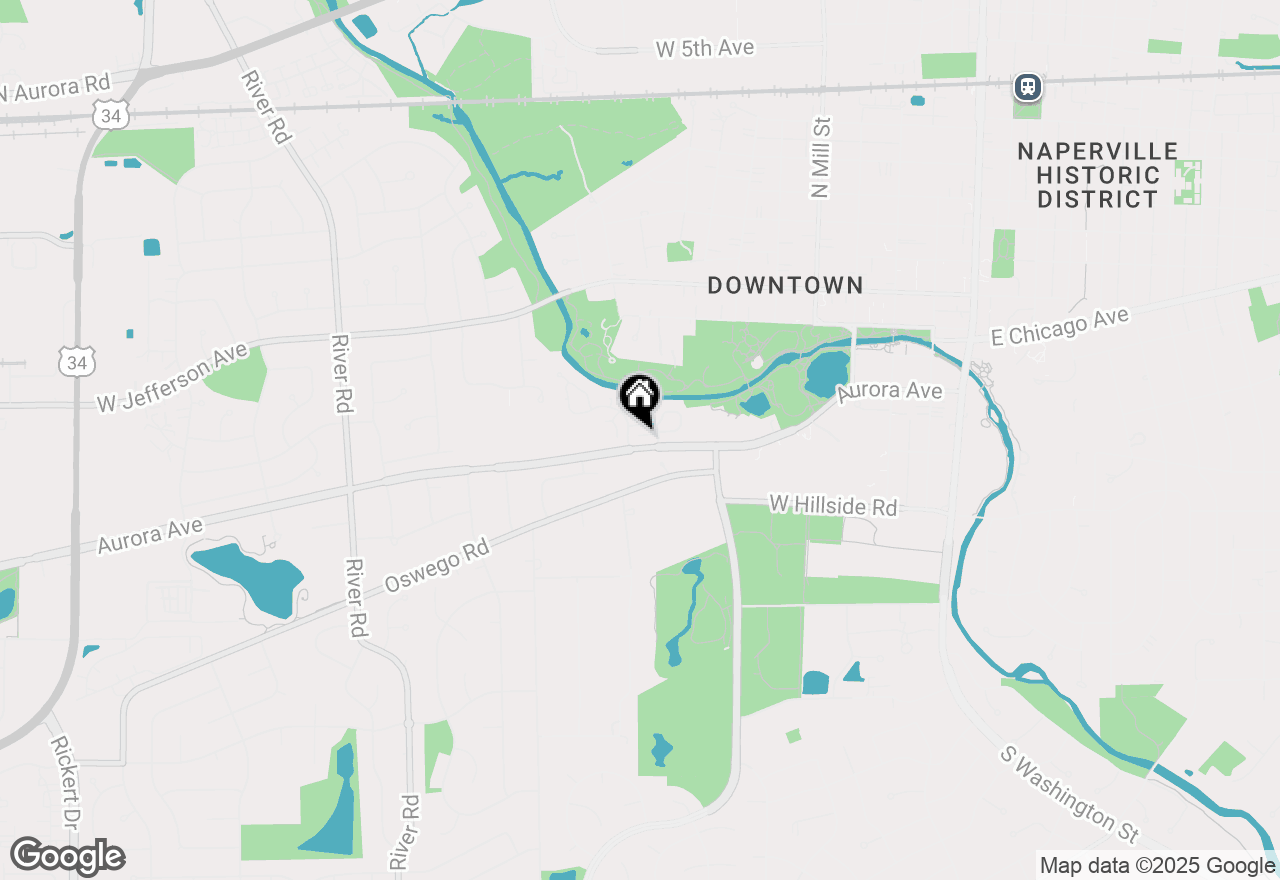 Map of 480 Village Green Road, Naperville, IL 60540