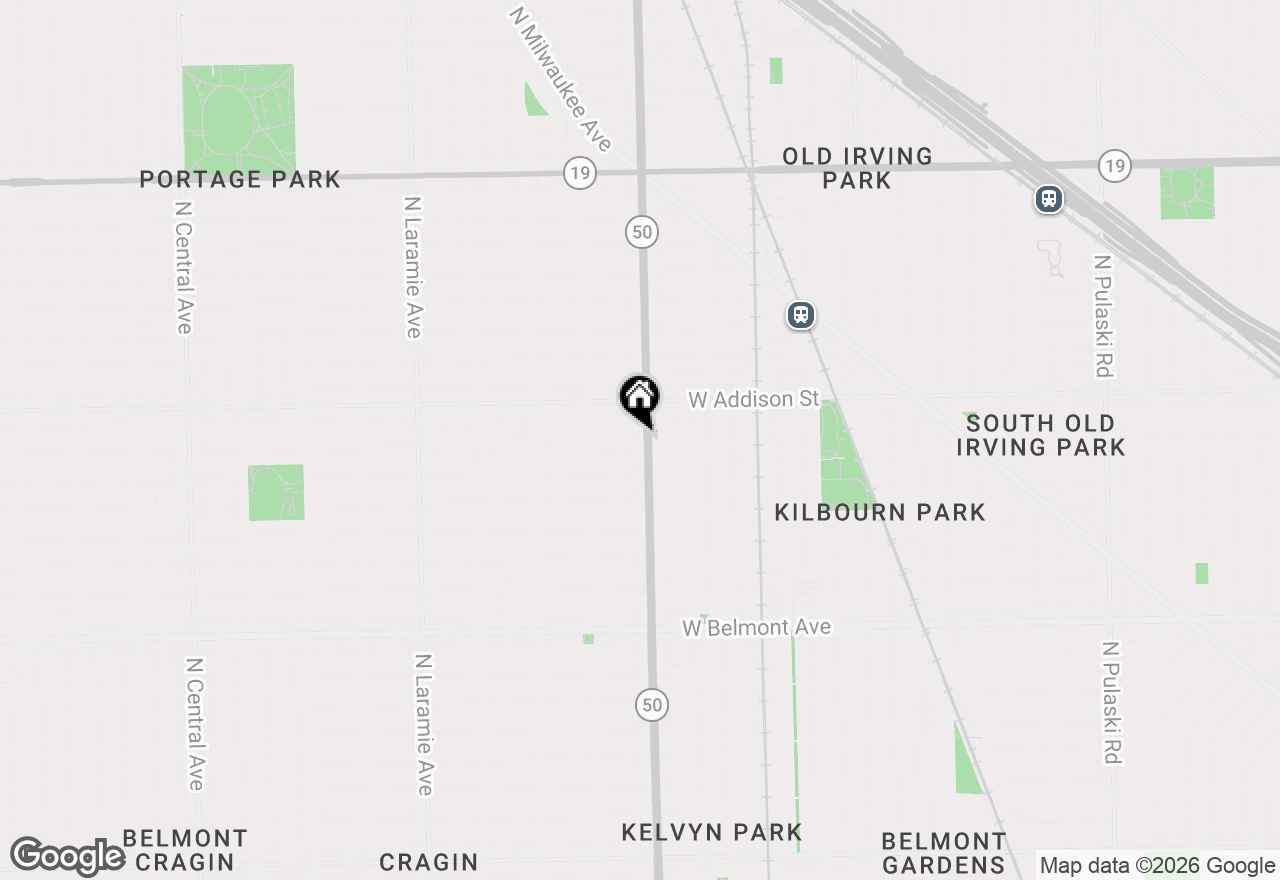 Map of 3516 N Cicero Avenue, Chicago, IL 60641