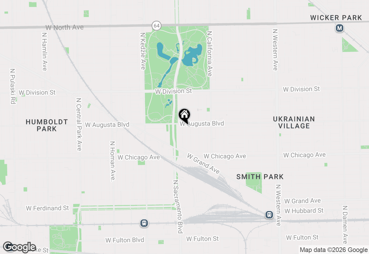 Map of 924 N Richmond Street, Chicago, IL 60622