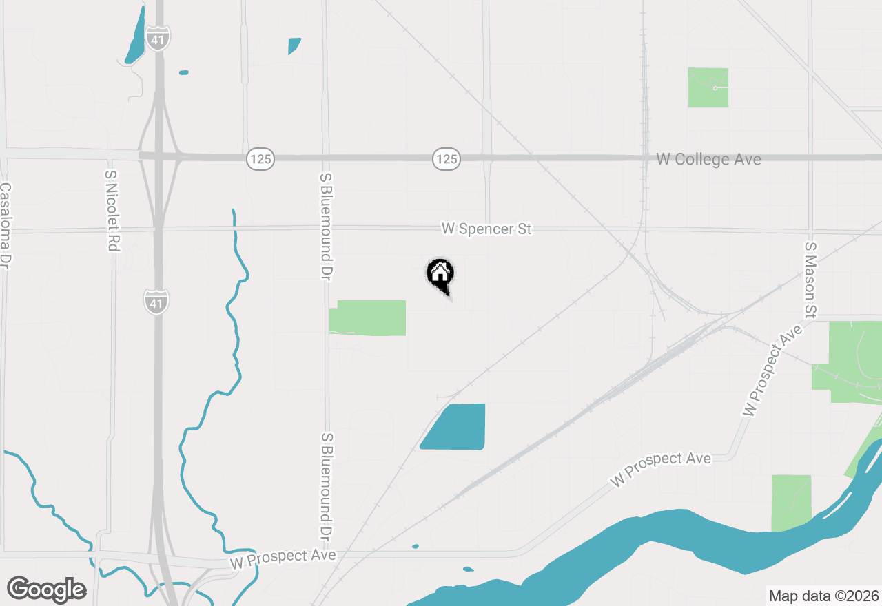 Map of 819 S Westhaven Pl #C, Appleton, WI 54914