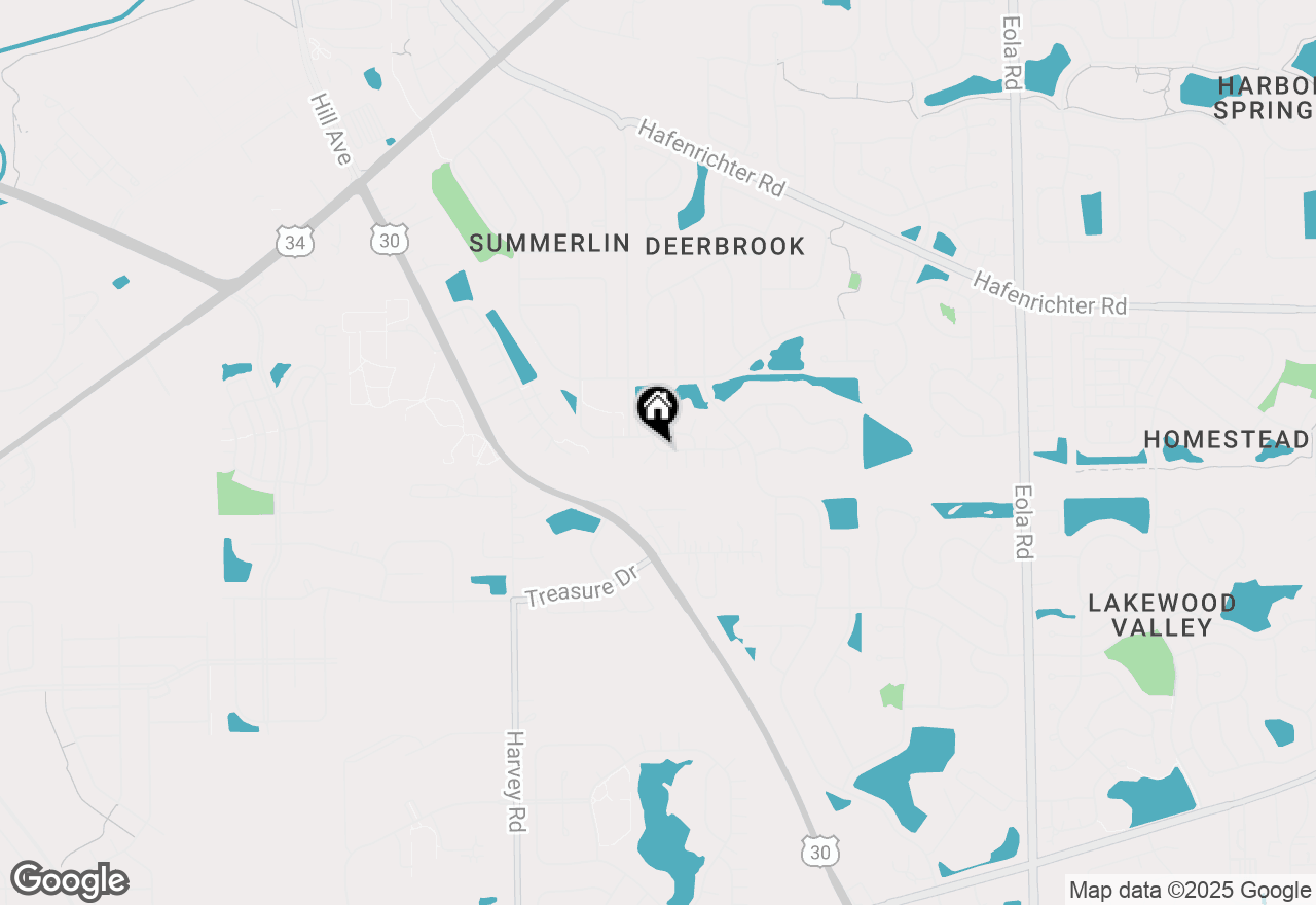 Map of 1799 Indian Hill Lane #1799, Aurora, IL 60503