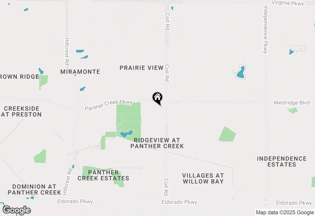 Map of 12519 Belmeade Drive, Frisco, TX 75035