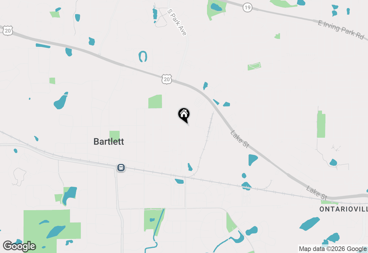 Map of 439 E Morse Avenue, Bartlett, IL 60103