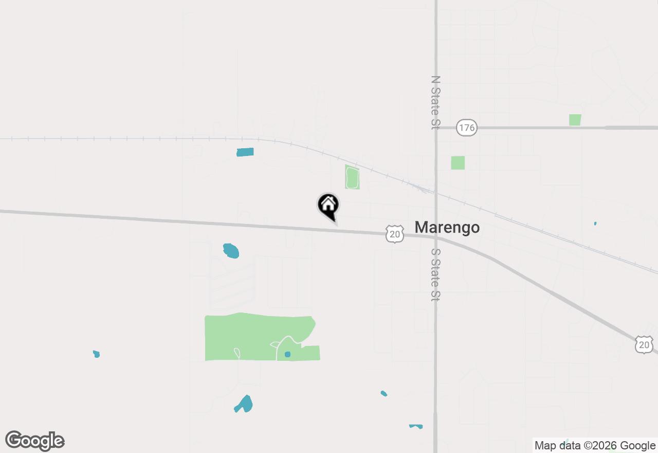 Map of 704 W Grant Highway, Marengo, IL 60152