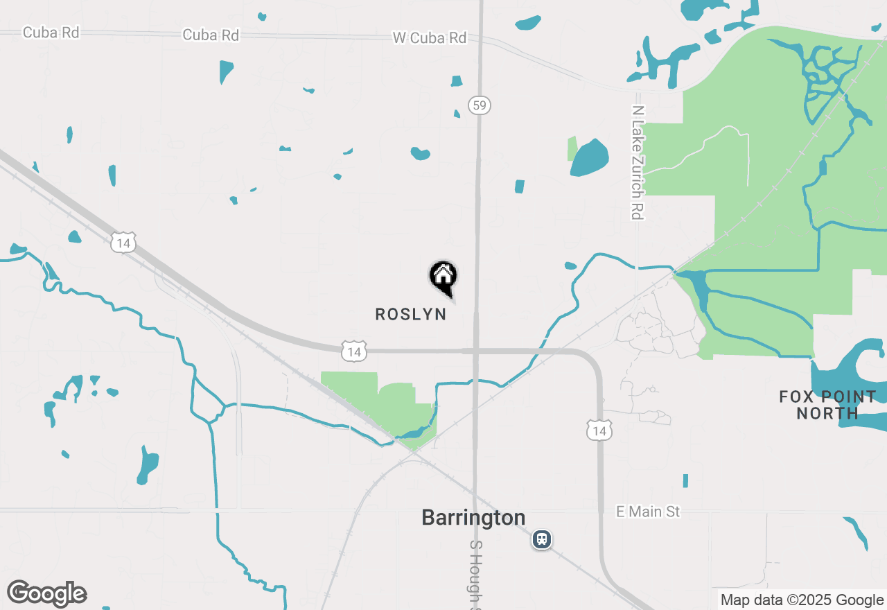 Map of 709 Prospect Avenue, Barrington, IL 60010