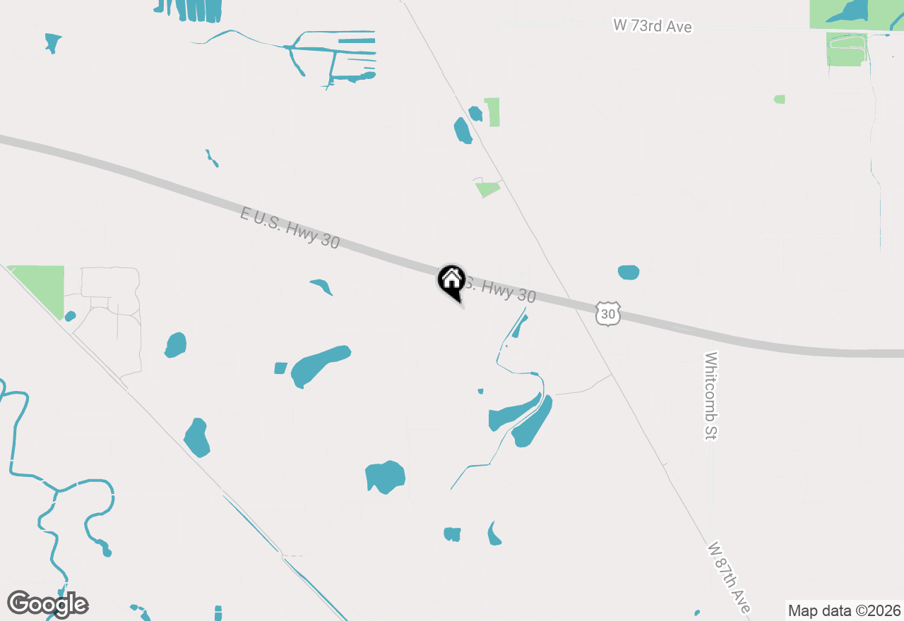 Map of 8113 Victoria Place, Crown Point, IN 46307