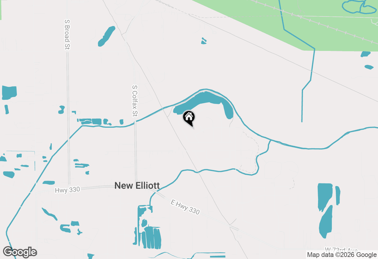 Map of 6552 Indian Trail, Schererville, IN 46375