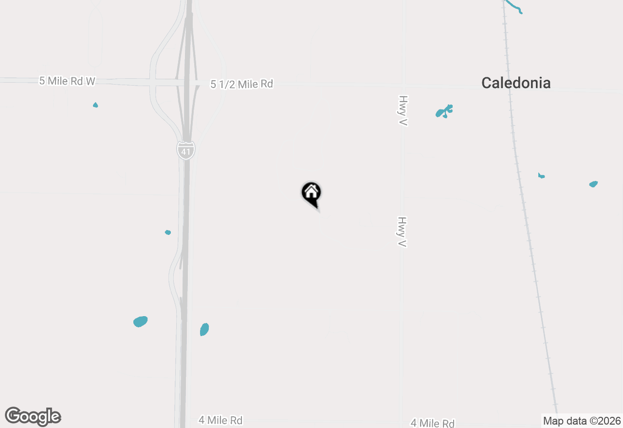 Map of 5924 Stefanie Way, Caledonia, WI 53108