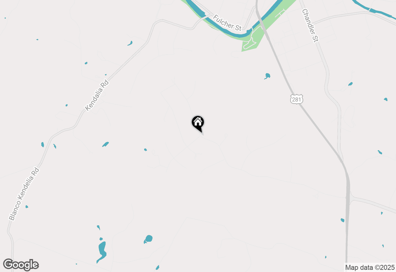 Map of 1055 Cielo Springs Dr, Blanco, TX 78606