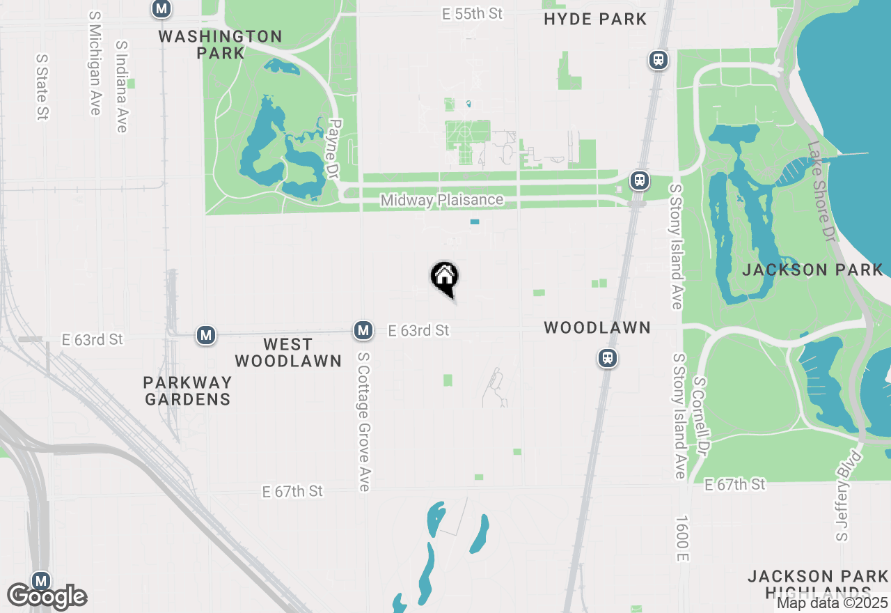 Map of 6223 S Ellis Avenue, Chicago, IL 60637
