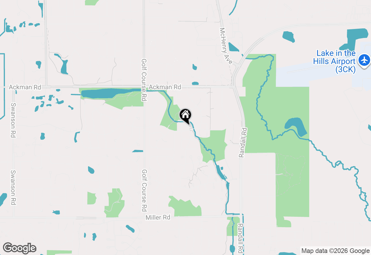 Map of 1488 Yosemite Circle, Crystal Lake, IL 60014