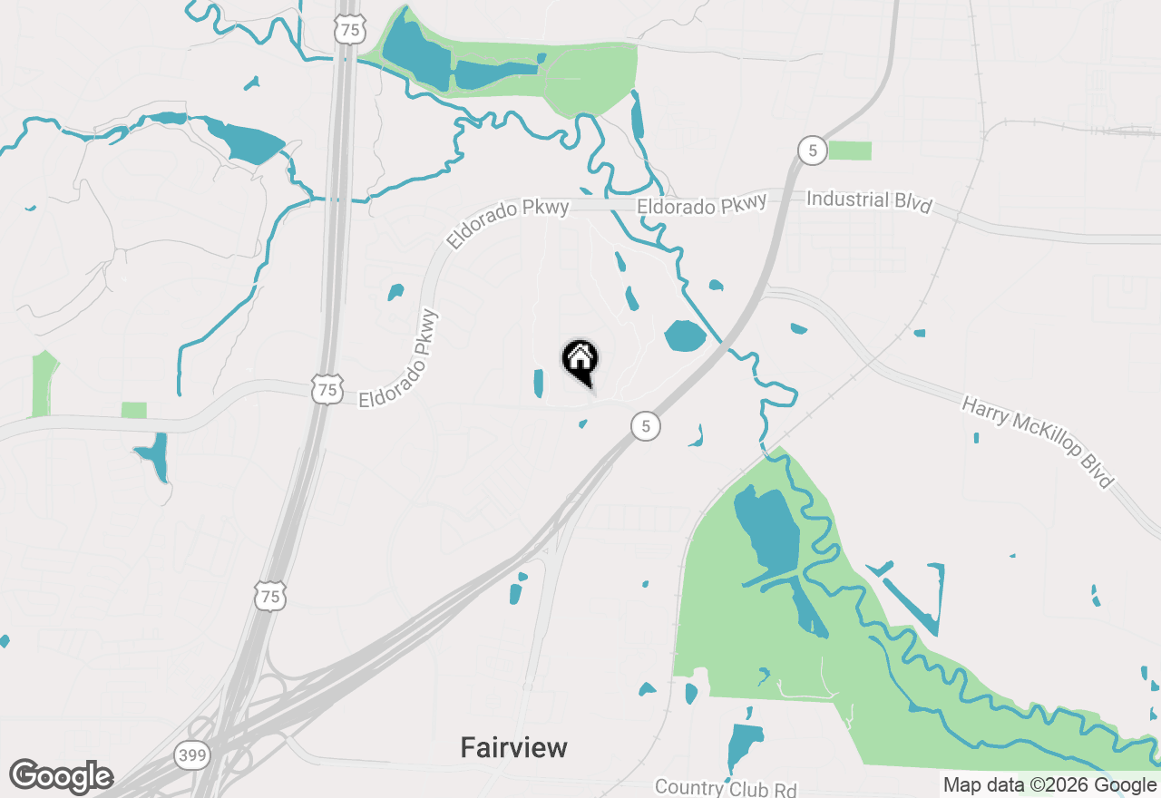Map of 805 Ferrule Drive, Mckinney, TX 75069
