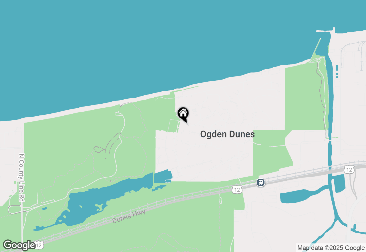 Map of 49 Sunset Trail, Ogden Dunes, IN 46368