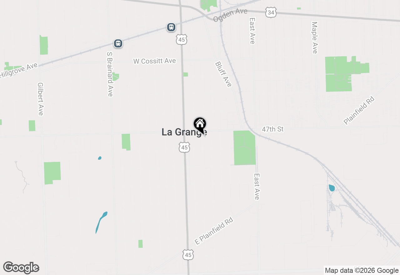 Map of 518 7th Avenue, La Grange, IL 60525