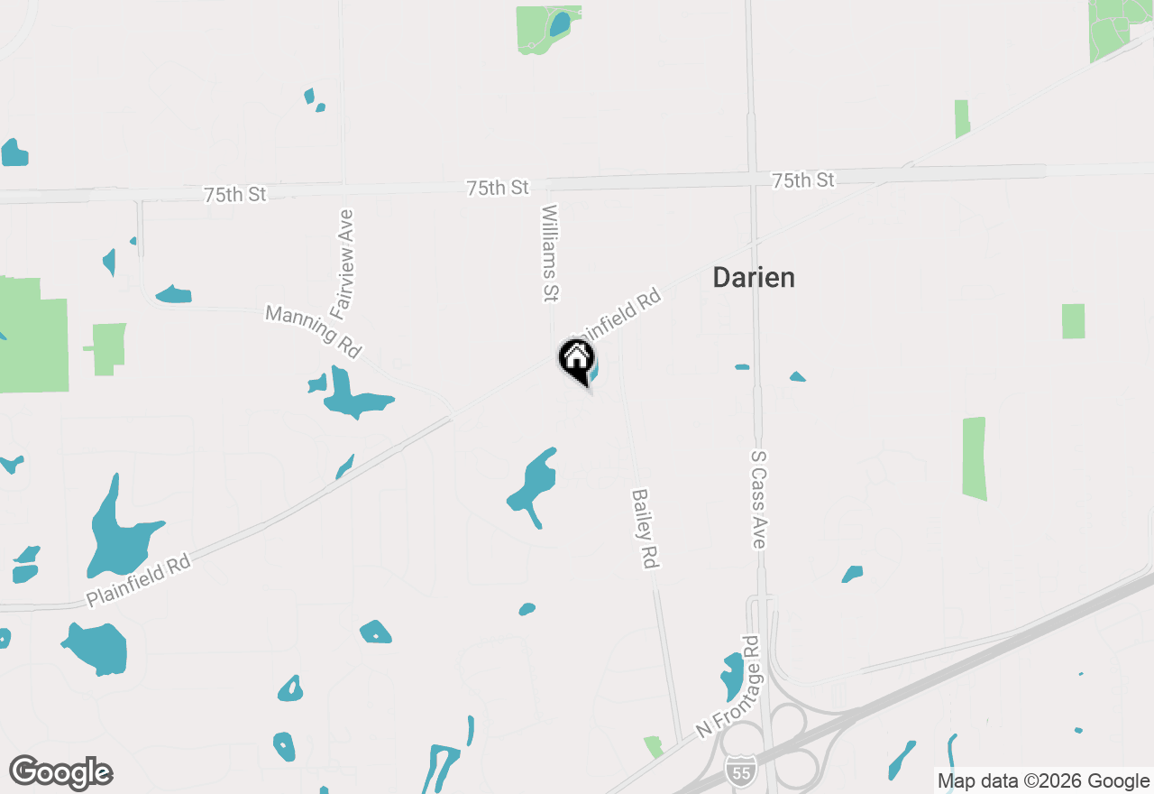 Map of 7932 Stewart Drive, Darien, IL 60561