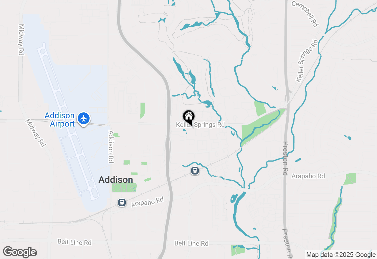 Map of 5200 Keller Springs Road #1315, Dallas, TX 75248