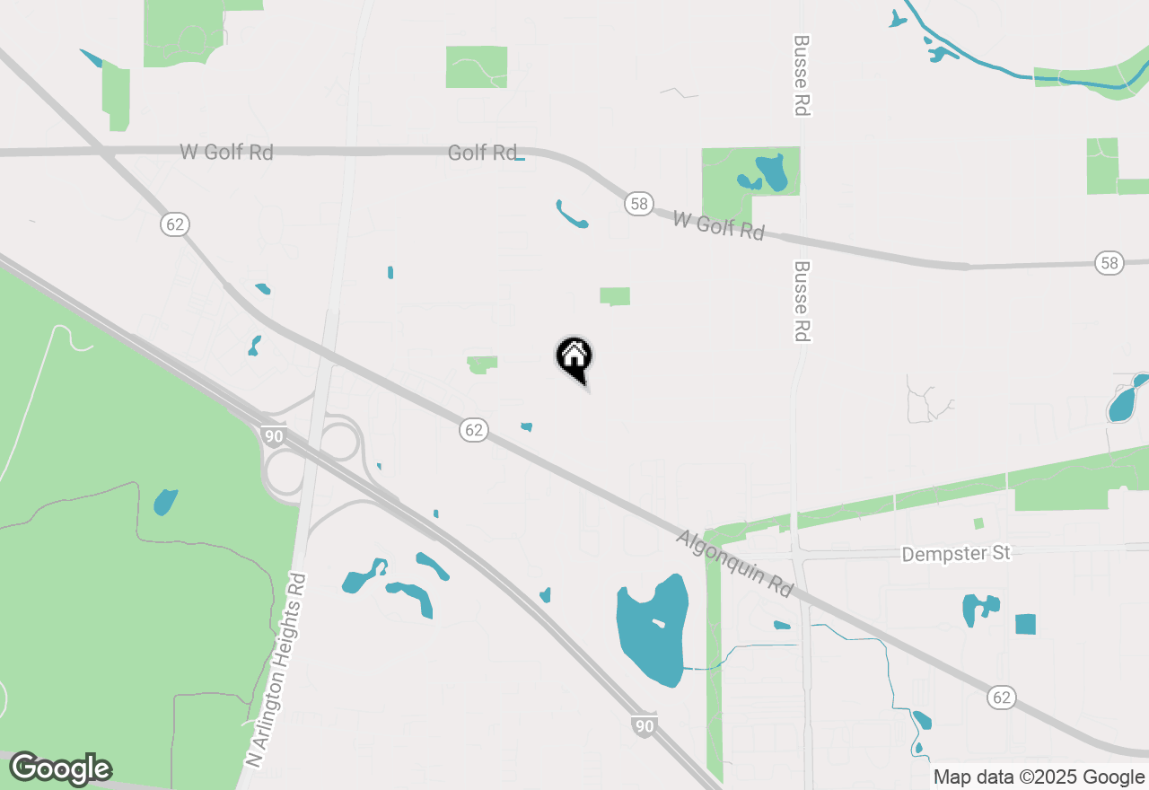 Map of 2346 S Shag Bark Trail, Arlington Heights, IL 60005