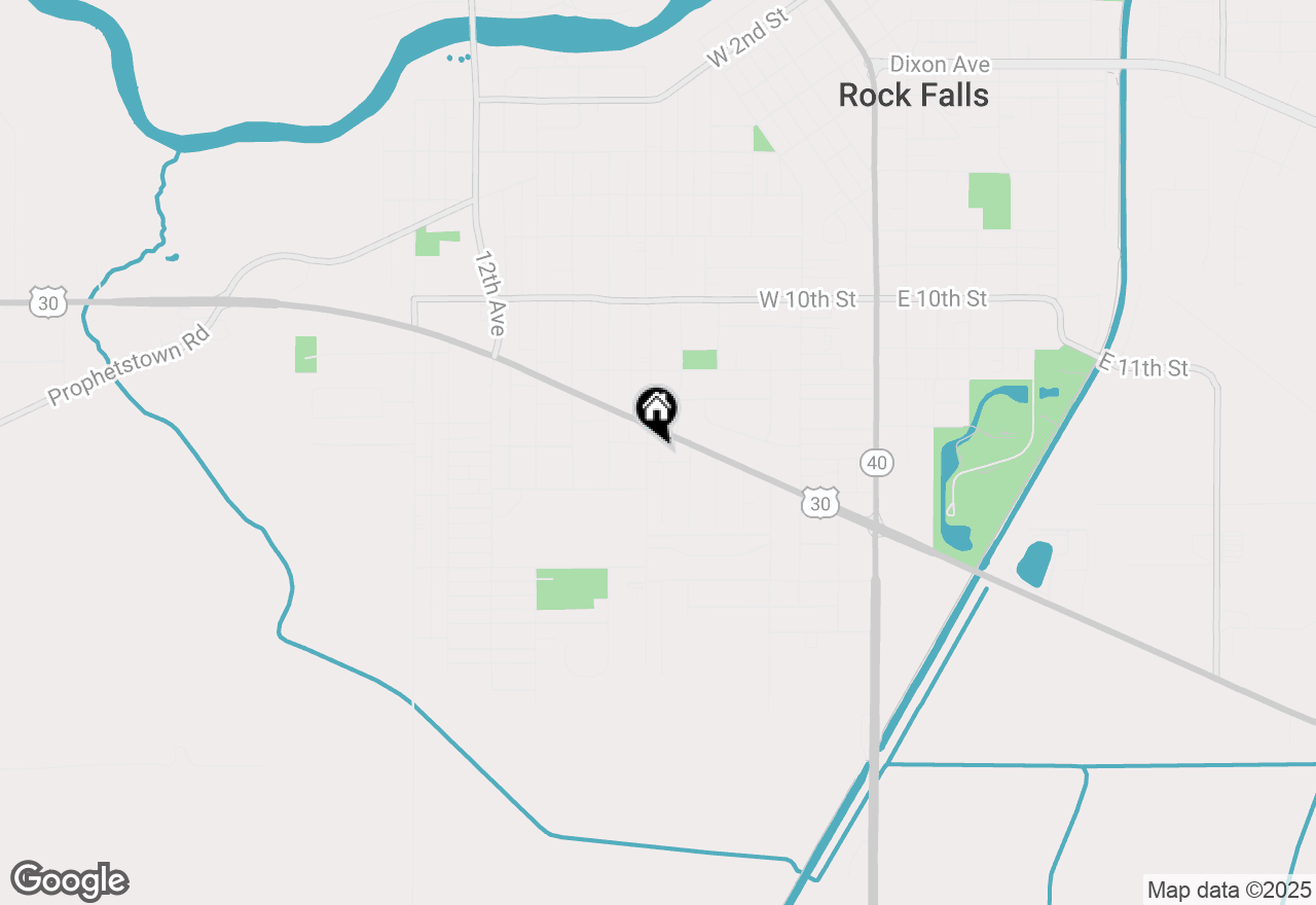 Map of 1409 8th Avenue, Rockford, IL 61104