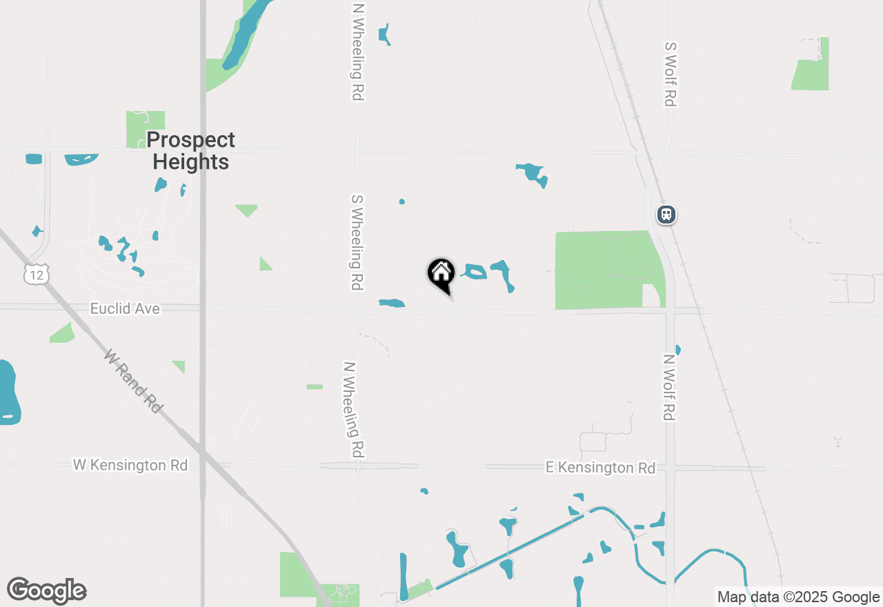 Map of 639 Concord Way, Prospect Heights, IL 60070