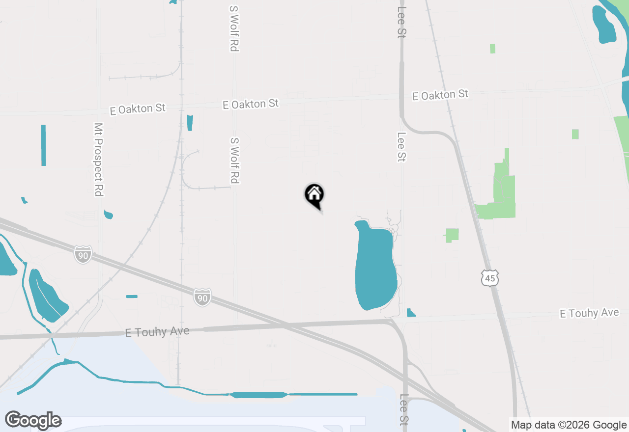 Map of 2001 Plainfield Drive, Des Plaines, IL 60018